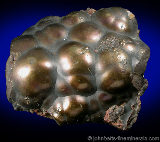 Chalcopyrite Mammilary Blobs from Cornwall, England