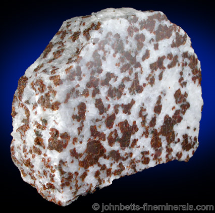 Chondrodite in Marble Matrix from Amity, Orange County, New York