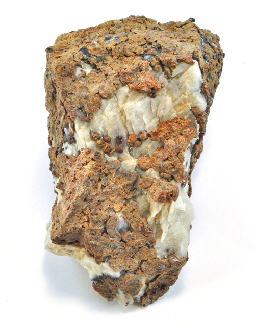 Chondrodite Cluster in Marble from Rhein Properly, Amity, Orange Co., New York