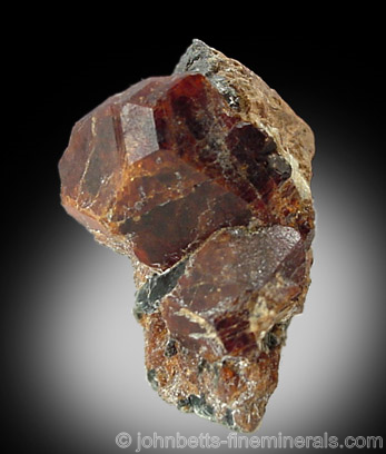 Large Complex Chondrodite Crystal from Tilly Foster Iron Mine, near Brewster, Putnam County, New York