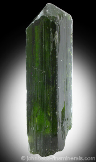 Chrome Diopside from Pakistan from Peak Laila, Gilgit District, Northern Areas, Pakistan