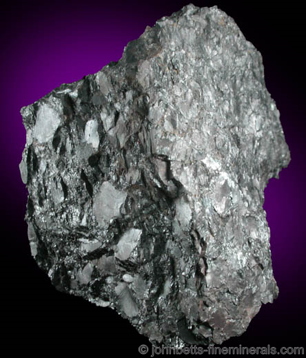Crystallized Mass of Chromite from near Powers, Coos County, Oregon