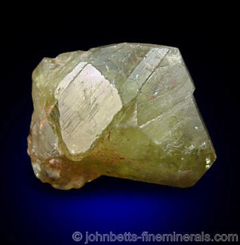 Single Chrysoberyl Crystal from Espírito Santo, Brazil