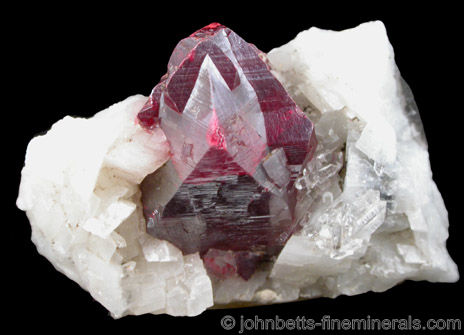 Large Cinnabar Crystal from Xianxi Mine, Hunan, China