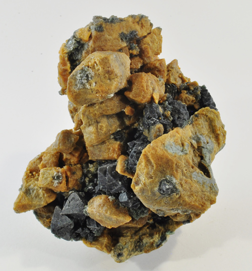 Clinohumite with Spinel from Rudy Farm Locality, Edenville, Orange Co., New York