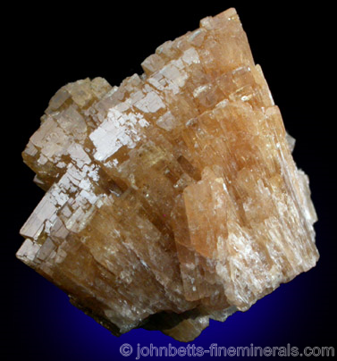 Golden-brown Clinozoisite Crystals from Huaytara, Huancavelica, Peru