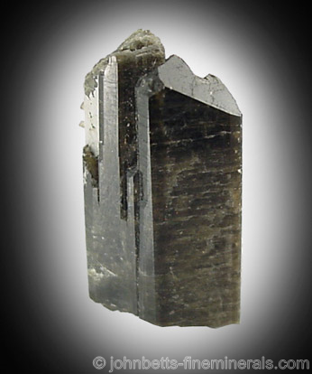 Prismatic Dark Clinizoisite Crystals from Keystone Trap Rock Quarry, Cornog, Chester County, Pennsylvania