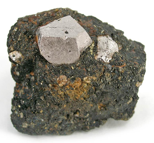 Sharply Crystallized Cobaltite in Matrix from Pelle mine, Riddarhyttan, Skinnskatteberg, Vastmanland, Sweden