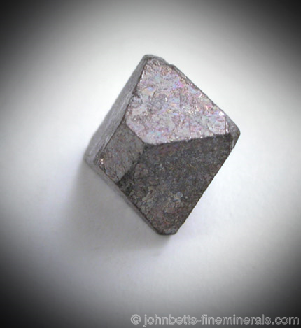 Single Modified Octahedral Crystal from Lovisin Mine, Tunaberg, Nykoping, Sodermanland, Sweden