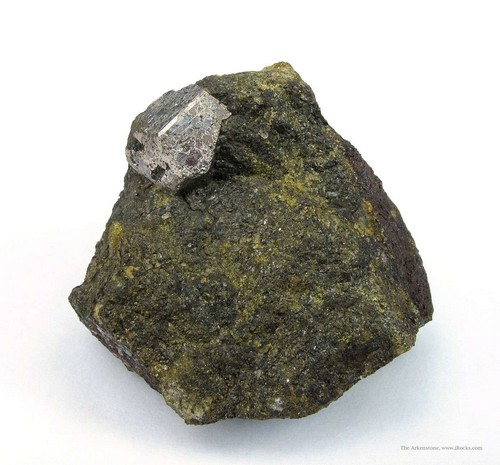 Pyritohedral Cobaltite in Matrix from Tunaberg, Nykoping, Sodermanland, Sweden