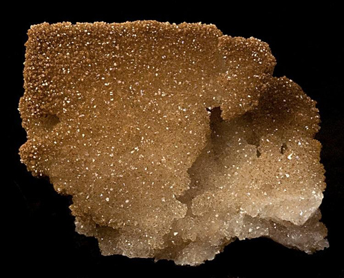 Colemanite Peudomorph with Inyoite from Corkscrew Mine, Corkscrew Canyon, Black Mts, Furnace Creek District, Death Valley National Park, Death Valley, Inyo Co., California, USA