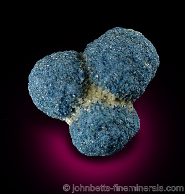 Azurite Ball Concretions from Metcalf Mine, Clifton-Morenci District, Greenlee County, Arizona