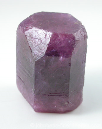 Doubly Terminated Ruby Crystal from Mogok, Sagaing Division, Burma (Myanmar)