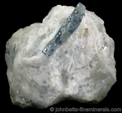 Sapphire Crystal in Matrix from Kolonne, Ratnapura District, Sri Lanka (Ceylon)