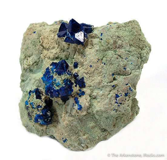 Cumengite Crystals on Matrix from Amelia Mine, Santa Rosalia, Baja California, Mexico