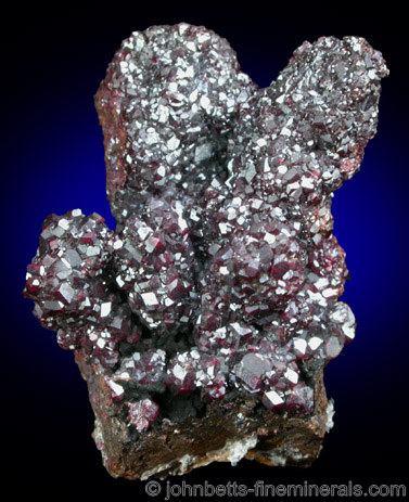 Sparkling Cuprite Crystal Coating from Copper Queen Mine, Bisbee, Warren District, Cochise County, Arizona