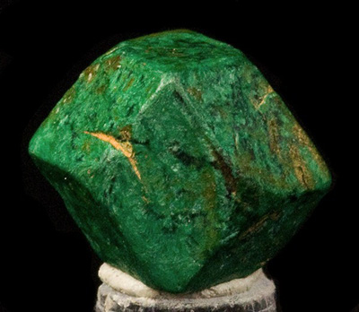 Dodecahedral Pseudomorphed Cuprite from Chessy-les-Mines, Rhône, Rhône-Alpes, France