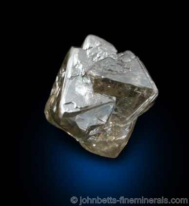 Intergrown Octahedral Diamond Cluster from Premier Mine, Guateng Province (formerly Transvaal), South Africa
