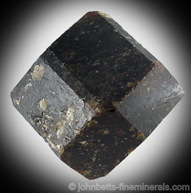 Pseudo-Dodecahedral Dravite Crystal from Yinnietharra Station, Pilbara, Western Australia, Australia