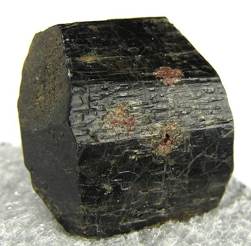 Large Single Edenite Crystal from Monmouth Township, Haliburton Co., Ontario, Canada