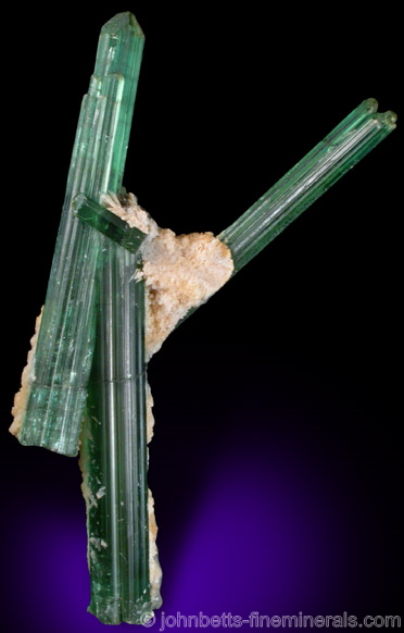 Sculptural Elbaite Crystals from Pederniera Mine, Minas Gerais, Brazil