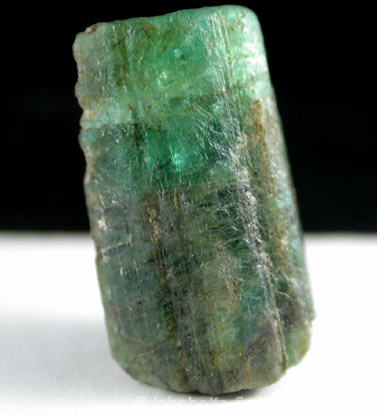 Single Translucent Emerald Crystal from Brumado District, Serra das Éguas, Bahia, Brazil