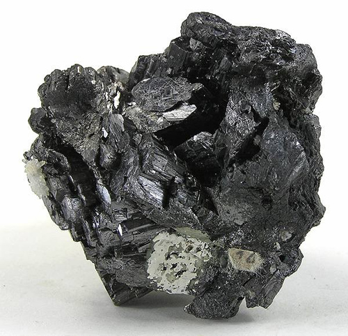 Enargite Crystal Cluster from Leonard Mine, Butte, Butte District, Silver Bow Co., Montana