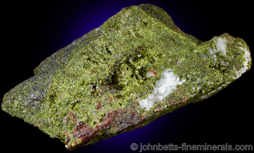 Pistachio-green Epidote Crystals from Warwick, Franklin County, Massachusetts