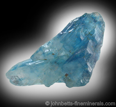 Crude Blue Euclase Crystal from Gachala, Guavio-Guateque District, Colombia