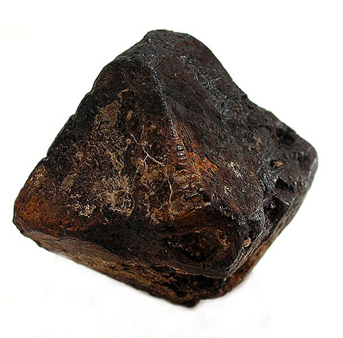 Ferberite Pseudomorph after Scheelite from Trumbull, Fairfield Co., Connecticut