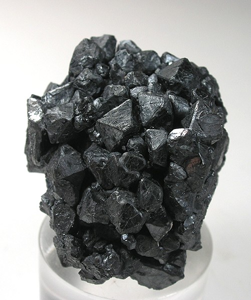 Dense Franklinite Crystal Cluster from Sterling Mine, Sterling Hill, Ogdensburg, Franklin Mining District, Sussex Co., New Jersey