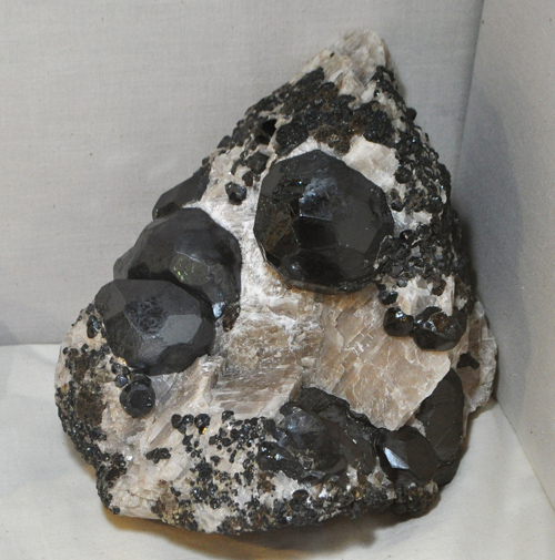 Complex Franklinite Crystal from Franklin, Sussex Co., New Jersey