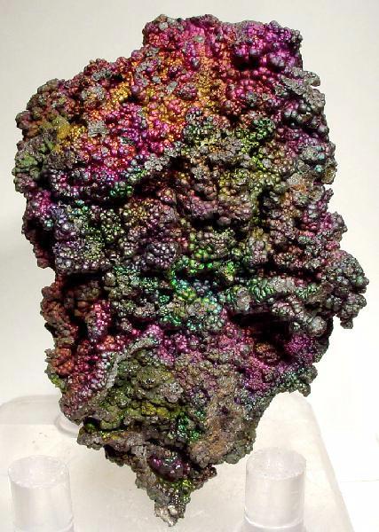 Brightly Iridescent Goethite from Graves Mountain, Lincoln Co., Georgia