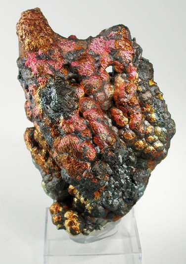 Iridescent Goethite Stalactites from Filón Sur Mine, Tharsis, Alosno, Huelva, Andalusia, Spain