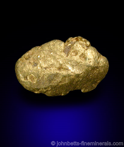Gold Nugget from East Branch of the Swift River, Byron, Oxford County, Maine