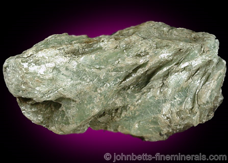 Green Foliated Talc from Chester, Windsor County, Vermont