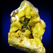 Greenockite Coating Calcite