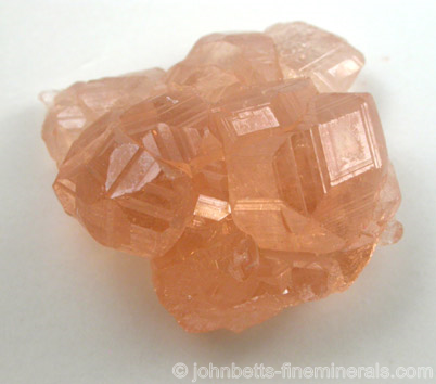 Pink-orange Grossular from Jeffrey Mine, Asbestos, Québec, Canada
