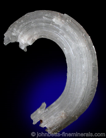 Curved Gypsum in Rams Horn Formation from Santa Eulalia District, Aquiles Serdan, Chihuahua, Mexico