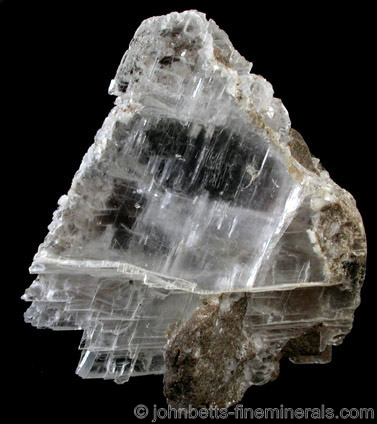 Selenite Formation in Matrix from Lockport, Niagara County, New York