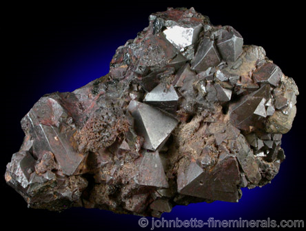 Hematite Pseudo Magnetite (Martite) from Twin Peaks, Millard County, Utah