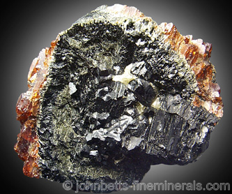 Hypersthene with Almandine from Barton Mine, Gore Mt, North River, New York
