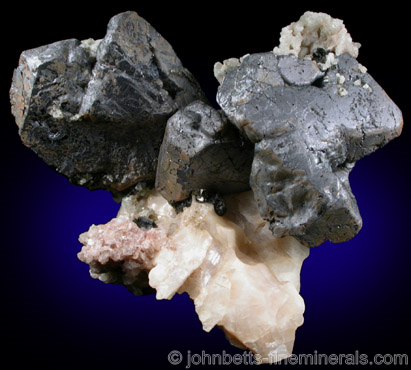 Twinned Ilmenite Crystals from Faraday Mine Property, near Bentley Lake, Bancroft, Ontario, Canada