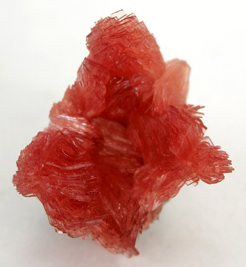 Cherry Red Gemmy Inesite from Wessels Mine, Hotazel, Kalahari manganese fields, Northern Cape Province, South Africa
