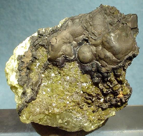 Iodargyrite with Botryoidal Chlorargyrite from Broken Hill, Yancowinna Co., New South Wales, Australia