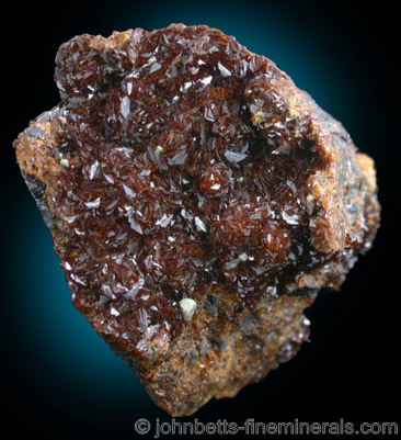 Jarosite Crystals from Soureza, Attica Peninsula, Greece