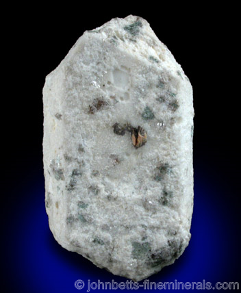 Kaolinite Pseudomorph of Orthoclase from St. Austell, Cornwall, England