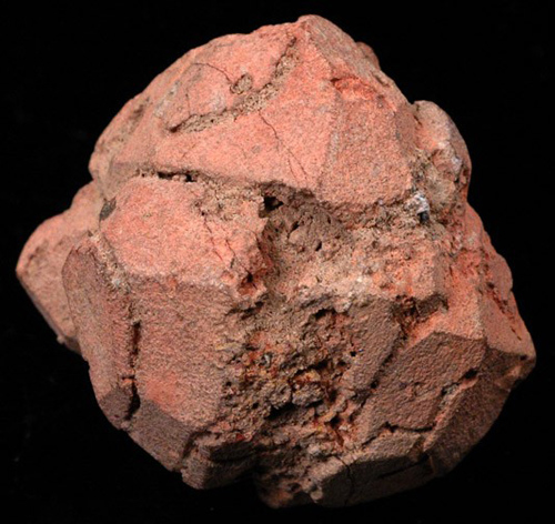 Kaolinite Pseudomorph of Leucite from Fosso Cancherone, Sant'Anastasia, Monte Somma, Somma-Vesuvius Complex, Naples Province, Campania, Italy