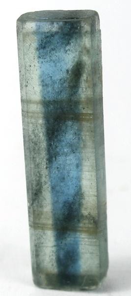 Color Zoned Transparent Kyanite from Goias, Central-West Region, Brazil