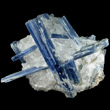 Deep Blue Kyanite in Quartz